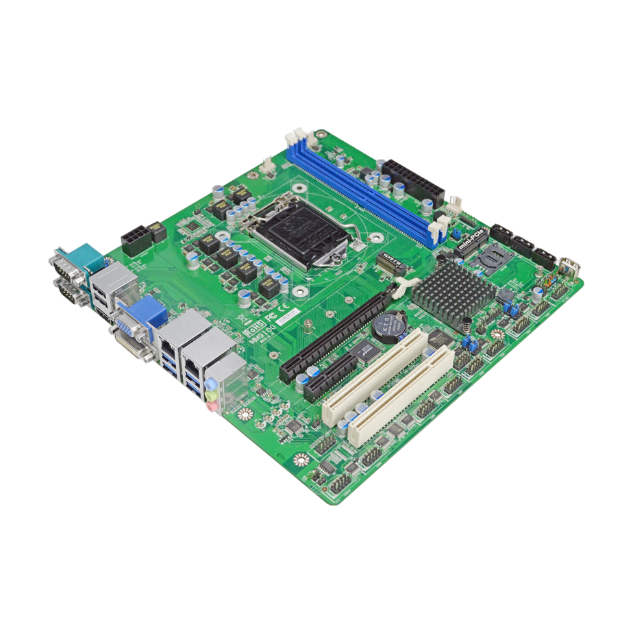 Jetway MM91-00 (Intel® Core™ LGA1151 i7/ i5 /i3, Pentium) — vista do equipamento