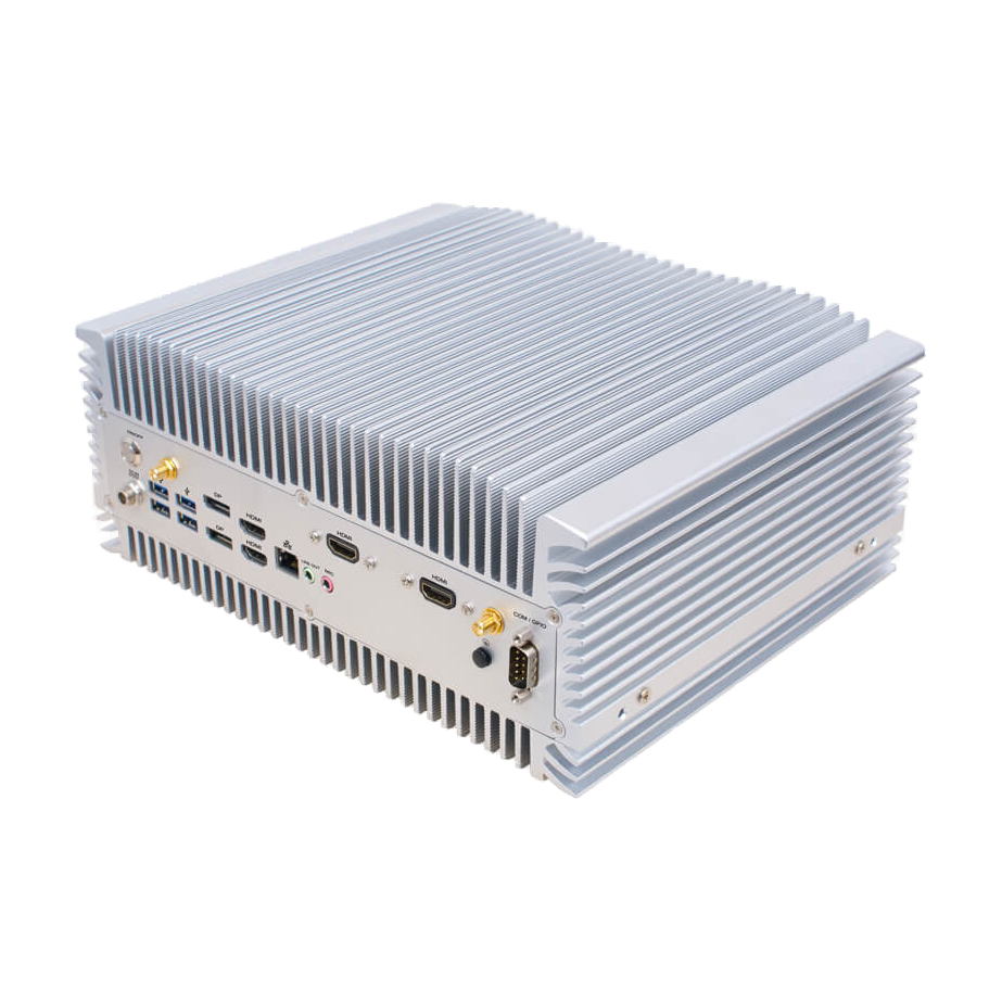 Jetway HBJC909C9A (Coffee Lake-S LGA1151, H310, 4* HDMI, Fanless) — vista do equipamento