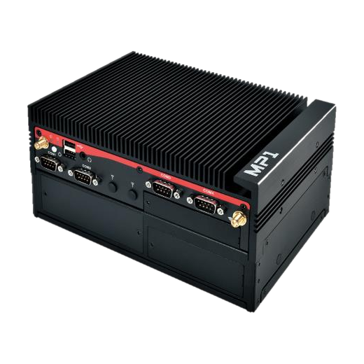 Mitac MP1-11TGS-D-1115G4E-AC (Tiger Lake i3-1115G4E, 12~36VDC) — vista do equipamento