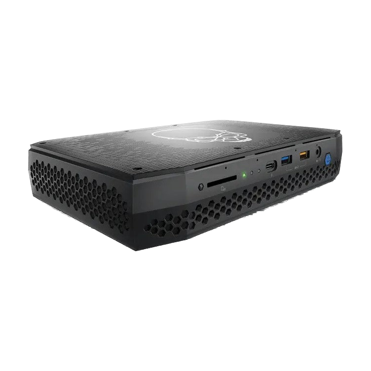 Intel NUC11PHKI7C (Intel Core i7-1165G7, NVIDIA GeForce RTX2060) — vista do equipamento