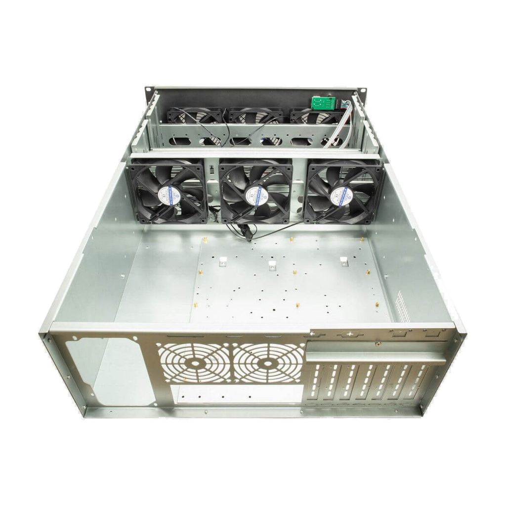 MINING-RACK 4F28 19' 4U — vista do equipamento