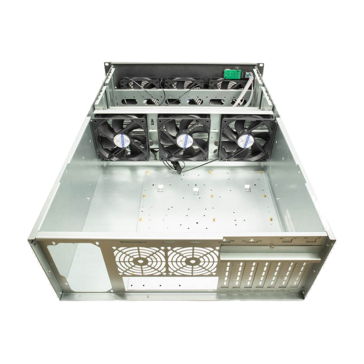 MINING-RACK 4F28 19' 4U — vista do equipamento