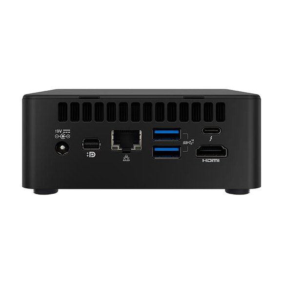 Intel NUC11PAHi5 (i5-1135G7, HDMI, Mini DP, Thunderbolt, SATA 2.5') — vista do equipamento