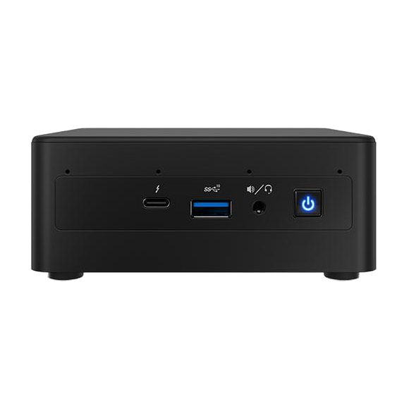 Intel NUC11PAHi7 (i7-1165G7, HDMI, Mini DP, Thunderbolt, SATA 2.5') — vista do equipamento