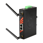 Router Industrial ARS-7131 WiFi 802.11 a/b/g/n, 300Mbits, 2.4/5Ghz, 9-24VDC — vista do equipamento