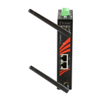 Router Industrial ARS-7131-AC WiFi 802.11 a/b/g/n/ac, 867Mbits, 2.4/5Ghz, 9-24VDC — vista do equipamento