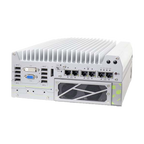 Neousys Nuvo-7166GC (Intel Core 9/ 8ª Gen, NVIDIA Tesla, Dual PCIe) — vista do equipamento