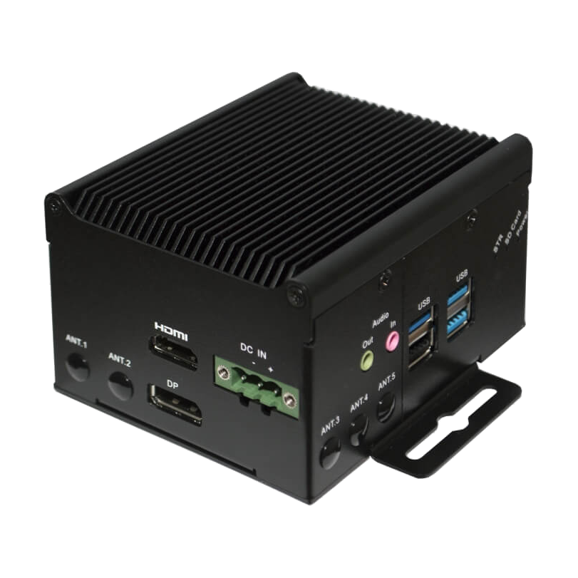 EverFocus eNVP-JTX-AI-UB000 (NVIDIA Jetson Nano) — vista do equipamento