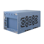 Neousys Nuvo-8208GC (Intel Xeon-E, Core 9/ 8, Dual NVIDIA RTX 30 Series) — vista do equipamento