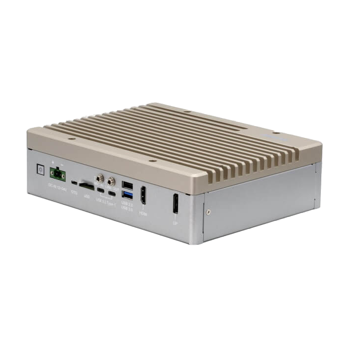 AAEON BOXER-8240AI-JP46E-A1-1111 (AGX Xavier, PoE, 12~24V, Jetpack 4.6) — vista do equipamento