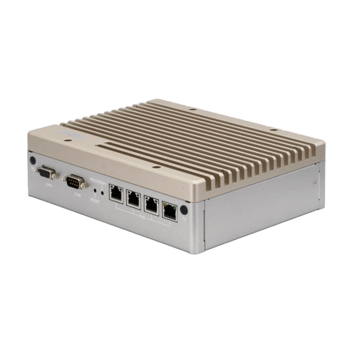 AAEON BOXER-8240AI-JP46E-A1-1111 (AGX Xavier, PoE, 12~24V, Jetpack 4.6) — vista do equipamento