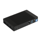 GIGAIPC QBiX-Plus-APLA3450-A1 (N3450, 2 LAN. 2 HDMI, COM RI45) — vista do equipamento