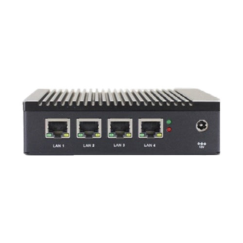 Mini-PC MPC-4LAN-N3700 (Intel Pentium N3700, 4 Intel I225-V 2.5GbE) — vista do equipamento