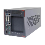 Neousys Nuvo-8111 (Intel Core 9/ 8 Gen. i7/ i5/ i3, GPU NVIDIA 200W) — vista do equipamento