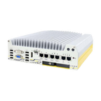 Neousys Nuvo-7108VTC (Intel Core 9/ 8 Gen. 8 RJ45 PoE, DIO, CAN, RAID) — vista do equipamento