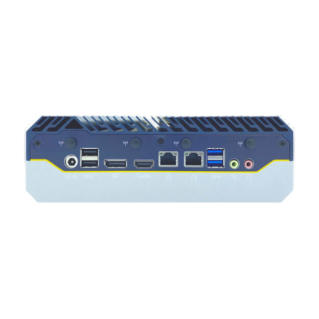 Mitac E310-10EHI-J6413 (Elkhart Lake J6413, 2 GLAN, 6 COM, 8~24V) — vista do equipamento