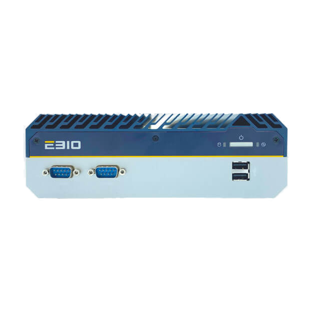 Mitac E310-10EHI-J6413 (Elkhart Lake J6413, 2 GLAN, 6 COM, 8~24V) — vista do equipamento