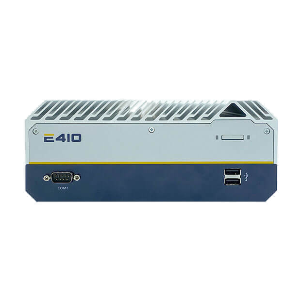 Mitac E410-13CMI (Intel 10Gen Comet Lake, 2 GLAN, 2 COM, GPIO) — vista do equipamento
