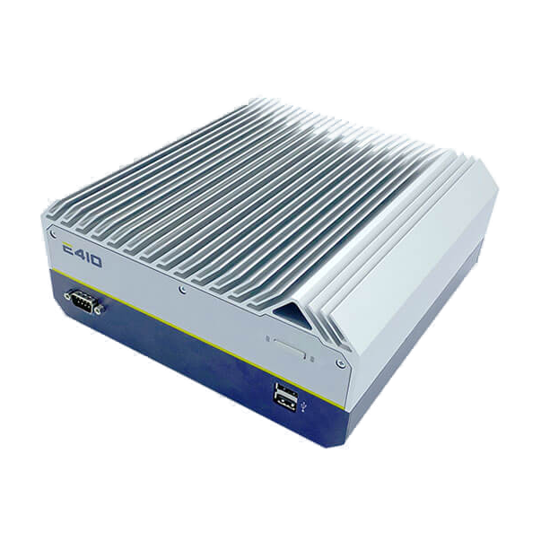 Mitac E410-13CMI (Intel 10Gen Comet Lake, 2 GLAN, 2 COM, GPIO) — vista do equipamento