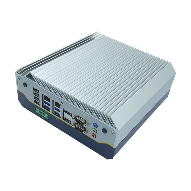 Mitac E410-13CMI (Intel 10Gen Comet Lake, 2 GLAN, 2 COM, GPIO) — vista do equipamento