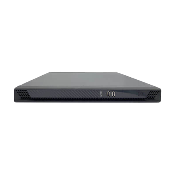 Smart NVR System NV1-6305E-16P (Intel Celeron 6305E, 16 PoE) — vista do equipamento