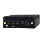 Jetway HBFBU03-6412-B (Intel Elkhart Lake J6412, 2* RJ45/ HDMI) — vista do equipamento