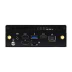 Jetway HBFBU03-6412-B (Intel Elkhart Lake J6412, 2* RJ45/ HDMI) — vista do equipamento