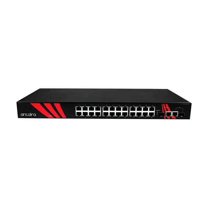 Switch LNX-2602G-SFP (24* 10/100/1000Tx + 2* Gigabit Combo) - AGL