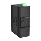 Switch Industrial LMX-0800 (8* 10/100 BaseTx) — vista do equipamento