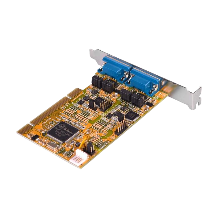 Placa PCI 2* portas RS232/422/485 MSC-102C — vista do equipamento