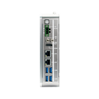 AAEON BOXER-6710 (Intel® Atom™ N3350, 2* GLAN, 9-24VDC) — vista do equipamento