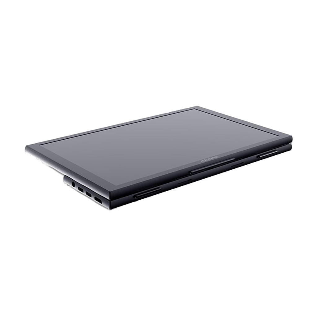 Monitor 10.1' Feelworld DH101 ( Touch Display, 1 HDMI, 3 USB-C) — vista do equipamento
