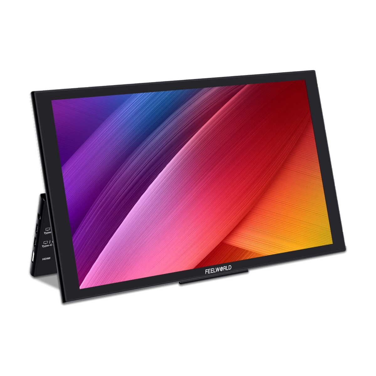 Monitor 10.1' Feelworld DH101 ( Touch Display, 1 HDMI, 3 USB-C) — vista do equipamento