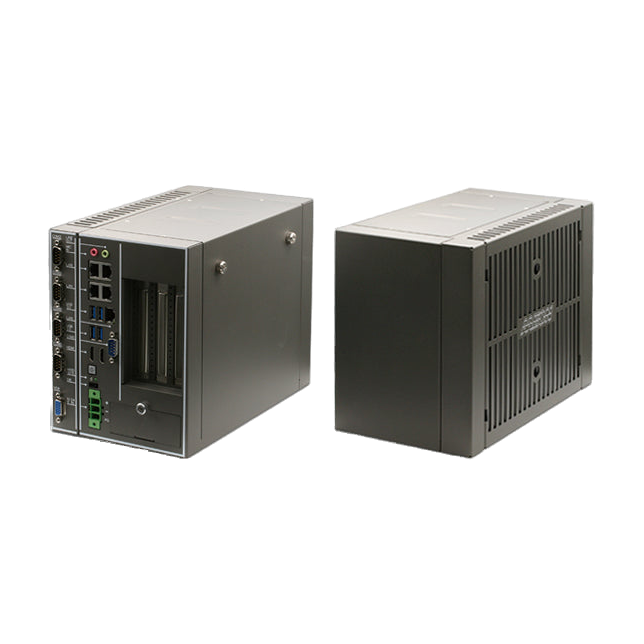 AAEON BOXER-6841M-A6-1010 (Intel® C236, 5 GLAN, 2 PCIe x8, VGA) — vista do equipamento