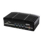 AAEON BOXER-6641-PRO (Intel 8/ 9 Gen, 4 LAN, 6 COM, DIO,10-35VDC) — vista do equipamento