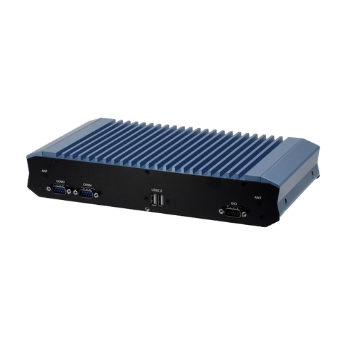 AAEON BOXER-6642-CML (Intel 10 Gen, 2 LAN, 4 COM, DIO, 10-35VDC) — vista do equipamento