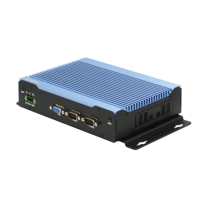 AAEON BOXER-6643-TGU (Intel 11 Gen, 2 LAN, 2 COM, DIO, 9-36VDC) — vista do equipamento