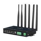 Router 5G MIR785-W (Wi-Fi 6, 4* GLAN, RS-232, RS-485) — vista do equipamento