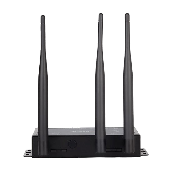 Router WiFi MIR652-W (Dual SIM 4G LTE, 1* LAN, 1* WAN) — vista do equipamento
