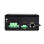 Switch PoE+ MISCOM7210GP-2GF-8GTPOE (2 Gigabit SFP, 8 Gigabit RJ45) — vista do equipamento