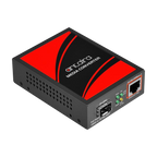 Conversor PoE FCU-2805P-SFP 10/100/1000TX para SFP (Mini-GBIC) — vista do equipamento