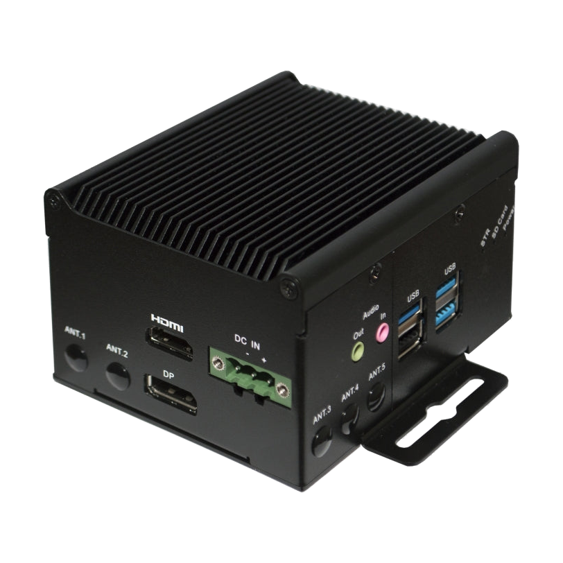 EverFocus eNVP-JON-UB-F2000 (NVIDIA Jetson Orin Nano 4GB) — vista do equipamento
