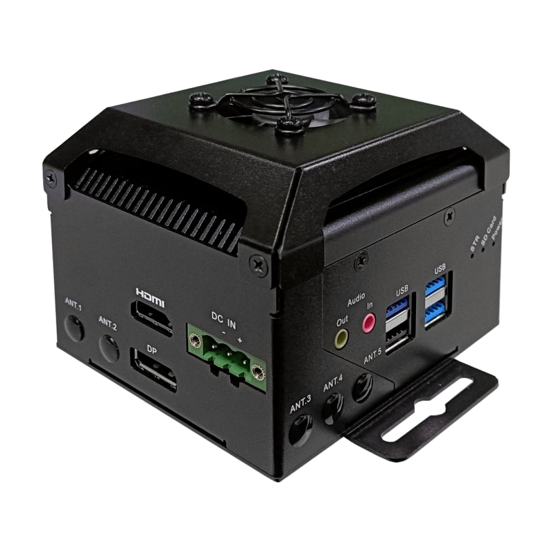 EverFocus eNVP-JOX-UB-F4000 (NVIDIA Jetson Orin NX 16GB) — vista do equipamento