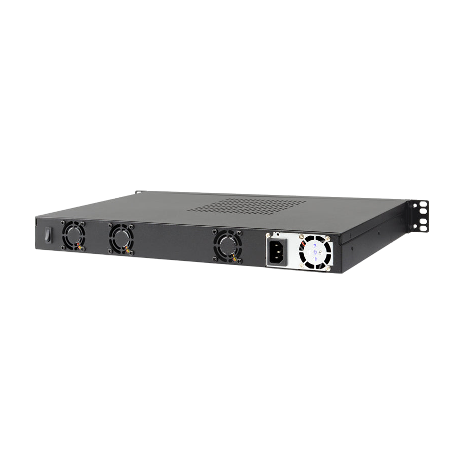 Rackmount PC HBJC153F9HB-2930B4 (N2930, 4* GLAN, 2 ByPass GbE) — vista do equipamento