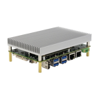 AAEON BOXER-8222AI-KIT (NVIDIA Jetson Nano™, 4GB/ 16GB eMMC, PoE) — vista do equipamento