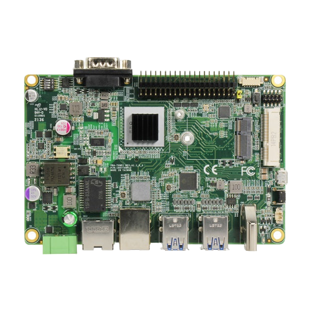 AAEON BOXER-8222AI-KIT (NVIDIA Jetson Nano™, 4GB/ 16GB eMMC, PoE) — vista do equipamento