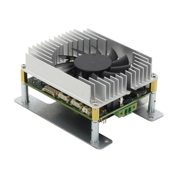 AAEON BOXER-8231AI-KIT (NVIDIA Jetson™ TX2 NX, 4GB/ 16GB eMMC) — vista do equipamento