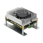 AAEON BOXER-8231AI-KIT (NVIDIA Jetson™ TX2 NX, 4GB/ 16GB eMMC) — vista do equipamento