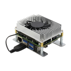AAEON BOXER-8251AI-KIT (NVIDIA Jetson Xavier™ NX, 8GB/ 16GB eMMC) — vista do equipamento