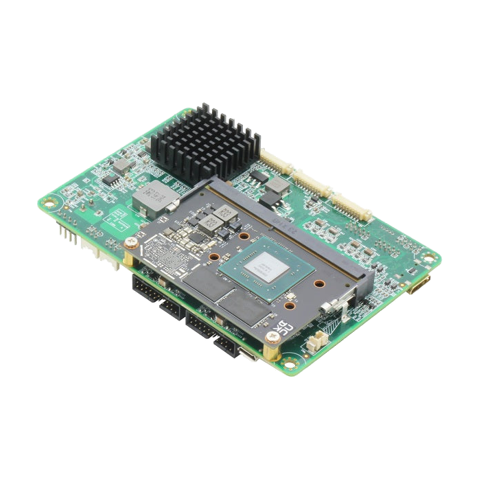 AAEON BOXER-8224AI (NVIDIA Jetson Nano, 4GB/ 16GB eMMC, MIPI) — vista do equipamento